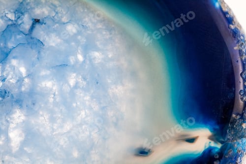 Preview: Agate And Quartz Slice - Beautiful Texture