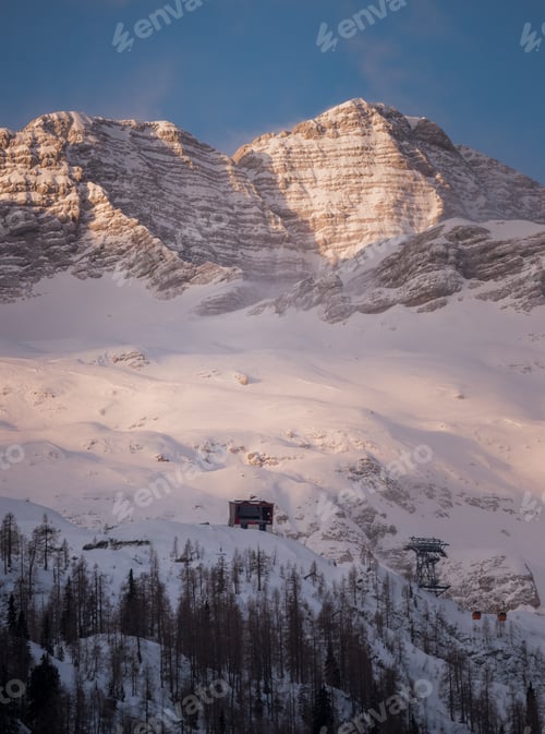 Preview: Snowy Mountains In The Italian Alps