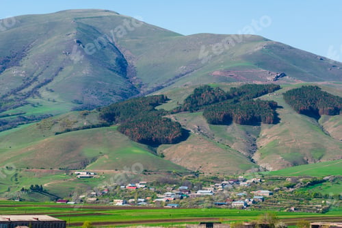 Preview: View Of Karmir Aghek Village In The Lori Province Of Armenia