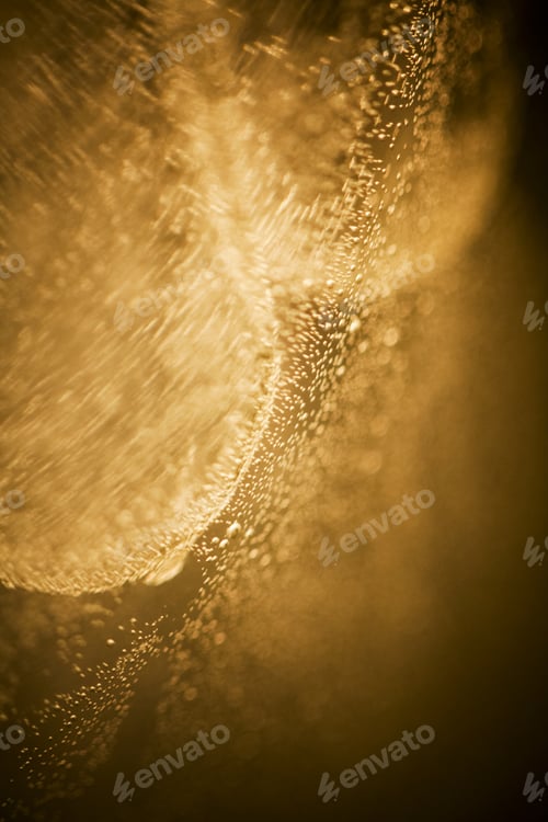 Preview: Abstract Underwater Composition With Bubbles, Tubes, Lines And Light