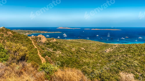 Preview: Panoramic View Over One Of The Most Scenic Spot Of The Costa Smeralda, Near Porto Cervo, Sardinia