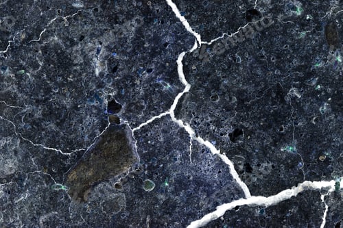Preview: Abstract Composition With Cracked Soil And Inverted Colors