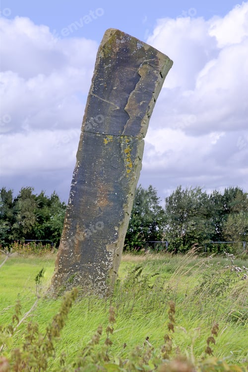 Preview: Standing Stone, Barkisland, West Yorkshire, England, Uk