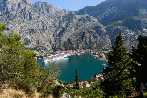 Preview: Beautiful View To Kotor Bay From Hill