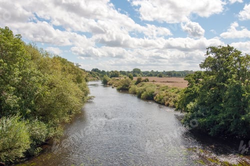 Preview: River Wye In Herefordshire, England In The Summertime.
