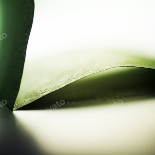 Preview: Macro, Abstract, Background Picture Of A Green Paper On Paper Background