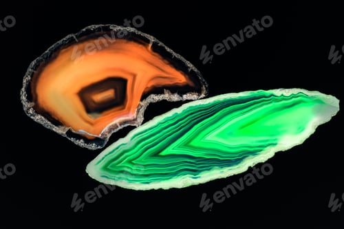 Preview: Agate- Beautiful, Colorful Slices And Texture