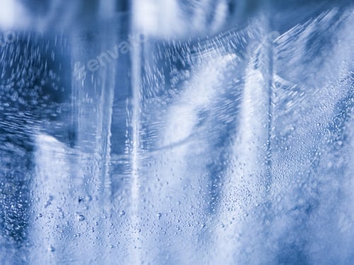 Preview: Abstract Underwater Composition With Bubbles, Tubes, Lines And Light