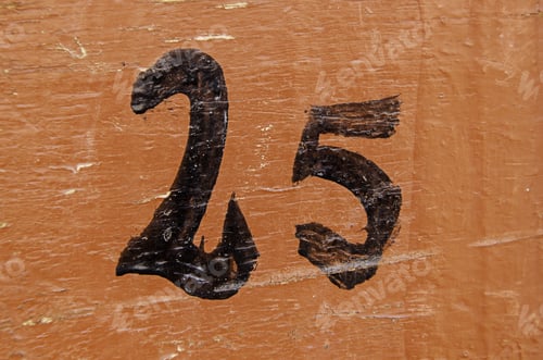 Preview: Number Twenty-Five Of Information And Indication, Odd Number Detail, Address