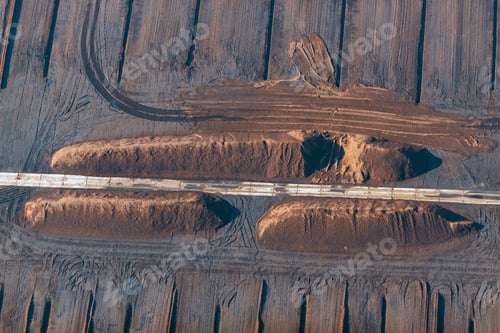 Preview: Aerial View Over The Peat Quarry