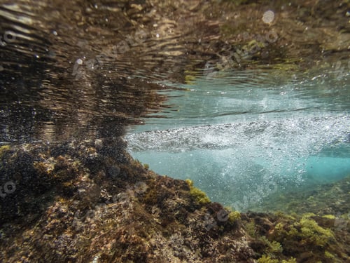 Preview: Underwater Waves Views Around The Small Caribbean Island Of Curacao
