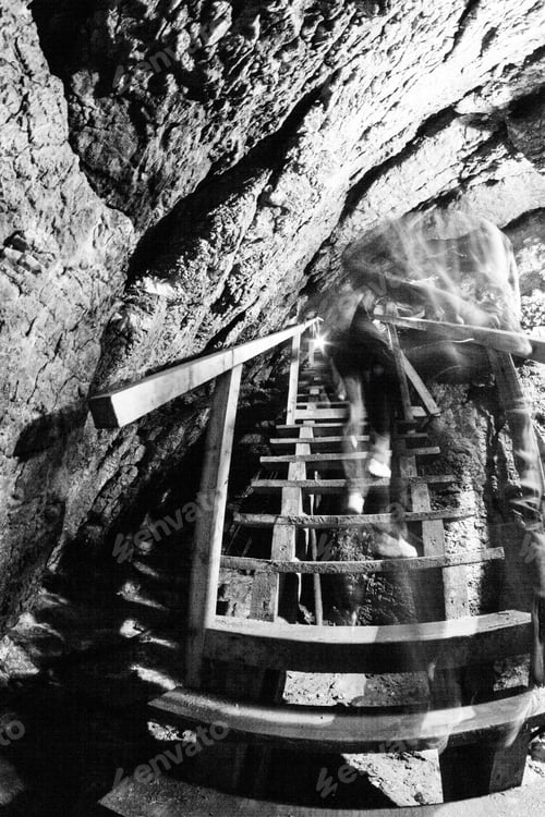 Preview: Scene From Ialomita Cave, Near Padina Plateau, Bucegi, Romania