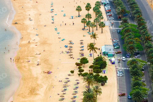 Preview: Teresitas Beach Near Santa Cruz, Tenerife, Canary Islands, Spain
