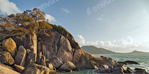 Preview: Grandmother Hin Yai, The Grandma And Grandpa Beachside Rocks, Located Between Lamai And Hua Thanon