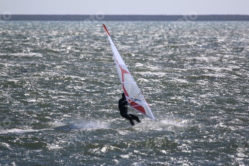 Preview: Windsurfer In Portland Harbour