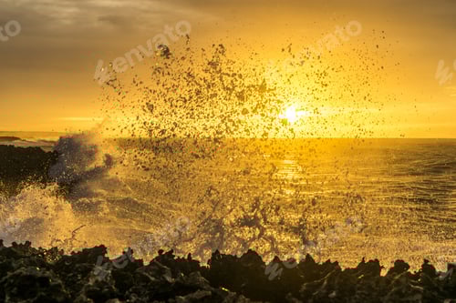Preview: Sunset At Canoa Beach - Views Around Curacao A Caribbean Island