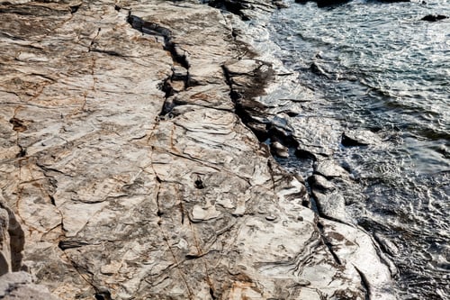 Preview: Aegean Seashore And Marble Rocks In Aliki, Thassos Island, Greece
