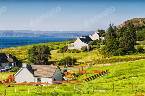 Preview: Aerial View Of Isle Of Skye, Scotland, Uk