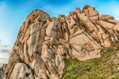 Preview: View Over The Scenic Granite Rocks In Santa Teresa Gallura, Northern Sardinia, Italy