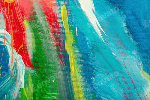 Preview: Art Background. Self Made Abstraction.