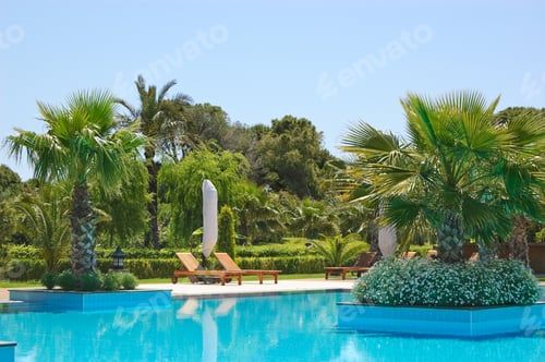Preview: Swimming Pool At Vip Hotel, Antalya, Turkey