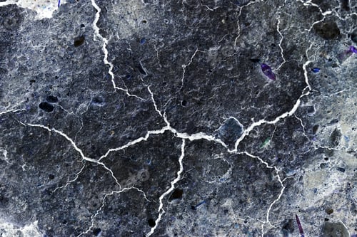 Preview: Abstract Composition With Cracked Soil And Inverted Colors