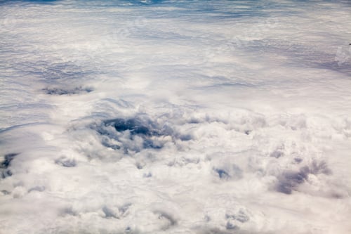 Preview: Beautiful, Dramatic Clouds And Sky Viewed From The Plane. High Resolution And Quality