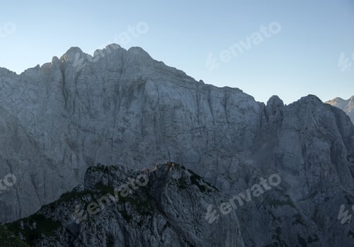 Preview: Beautiful Sunrise In The Mountains Landscape