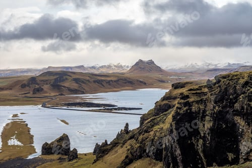Preview: Landscape Of Dyrholaey, Iceland