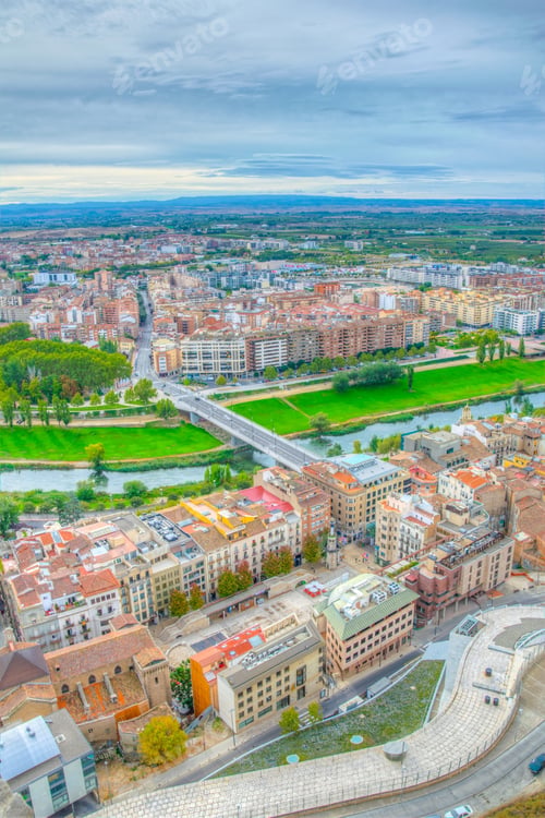 Preview: Castillo De La Suda Near La Seu Vella Cathedral At Lleida, Spain