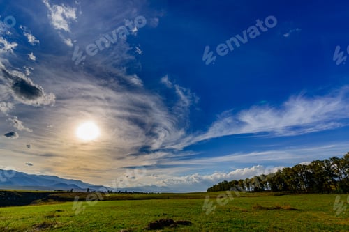 Preview: Breathtaking Skyscape With Beautiful Field, Armenia
