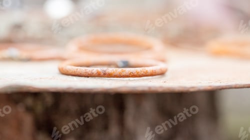 Preview: Metallic Texture With Rust For Backgrounds
