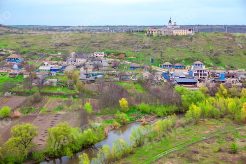 Preview: Famous Touristic Village From Moldova And Orheiul Vechi Monastery