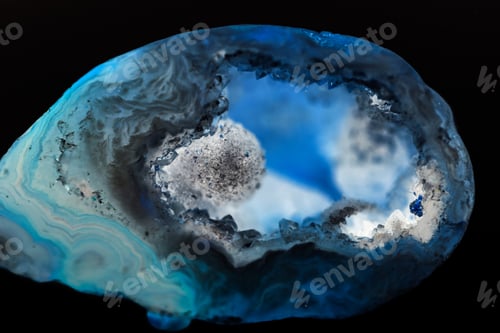 Preview: Agate And Quartz Slice - Beautiful Texture