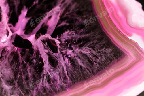 Preview: Agate And Quartz Slice - Beautiful Texture