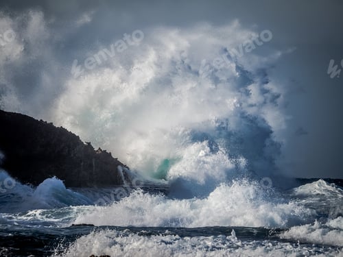 Preview: Crashing Waves At Boca Grandi Views Around Curacao A Small Caribbean Island