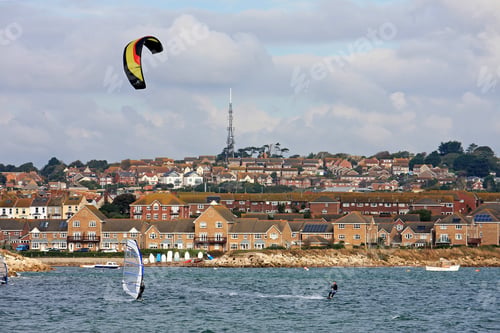 Preview: Kitesurfer In Portland Harbour
