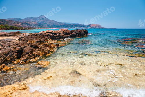 Preview: Beautiful Falassarna Beach On Crete Island, Greece