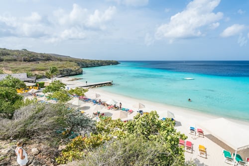 Preview: Portomari Beach Views Around The Small Caribbean Island Of Curacao