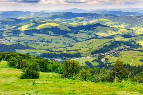 Preview: View From High On The Mountain Panorama