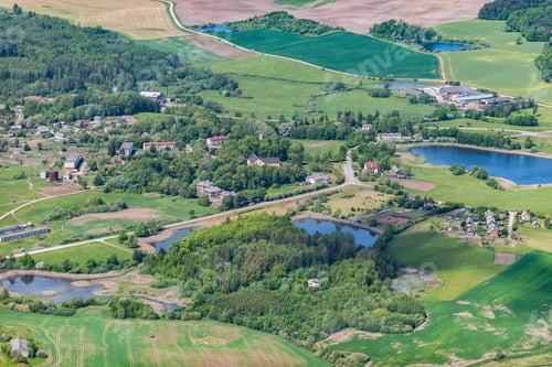 Preview: Aerial View Over The Village