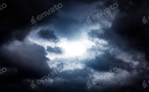 Preview: Light In The Dark And Dramatic Storm Clouds