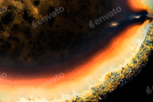 Preview: Agate And Quartz Slice - Beautiful Texture