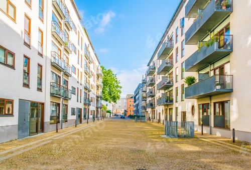 Preview: View Of A Reconstructed Industrial Port Serving As A Residential District In Central Copenhagen