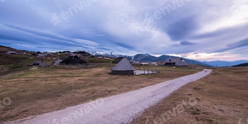 Preview: Velika Planina Meadow On A Cloudy Day In Slovenia