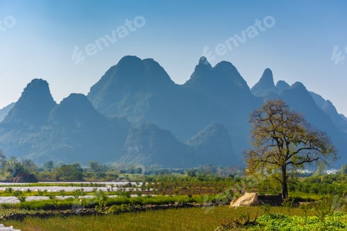 Preview: Countryside Of Guangxi Province Near Guilin, China