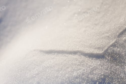 Preview: Sparkling Snow Texture in Winter Sunlight