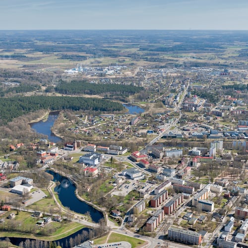 Preview: Aerial View Over The City
