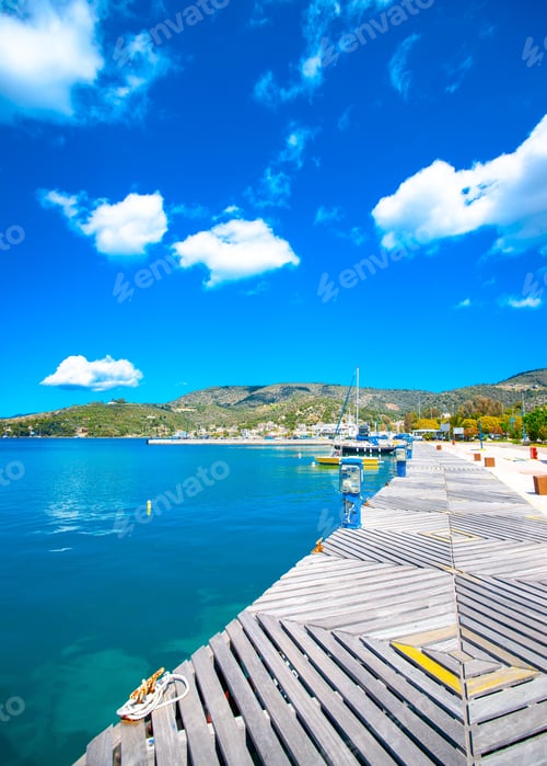 Preview: The New Marina Of Poros Island In Greece