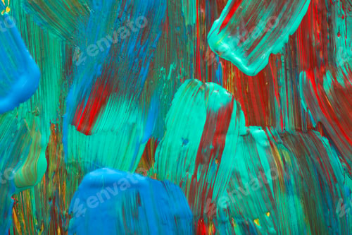 Preview: Abstract Art Background. Hand Painted.
